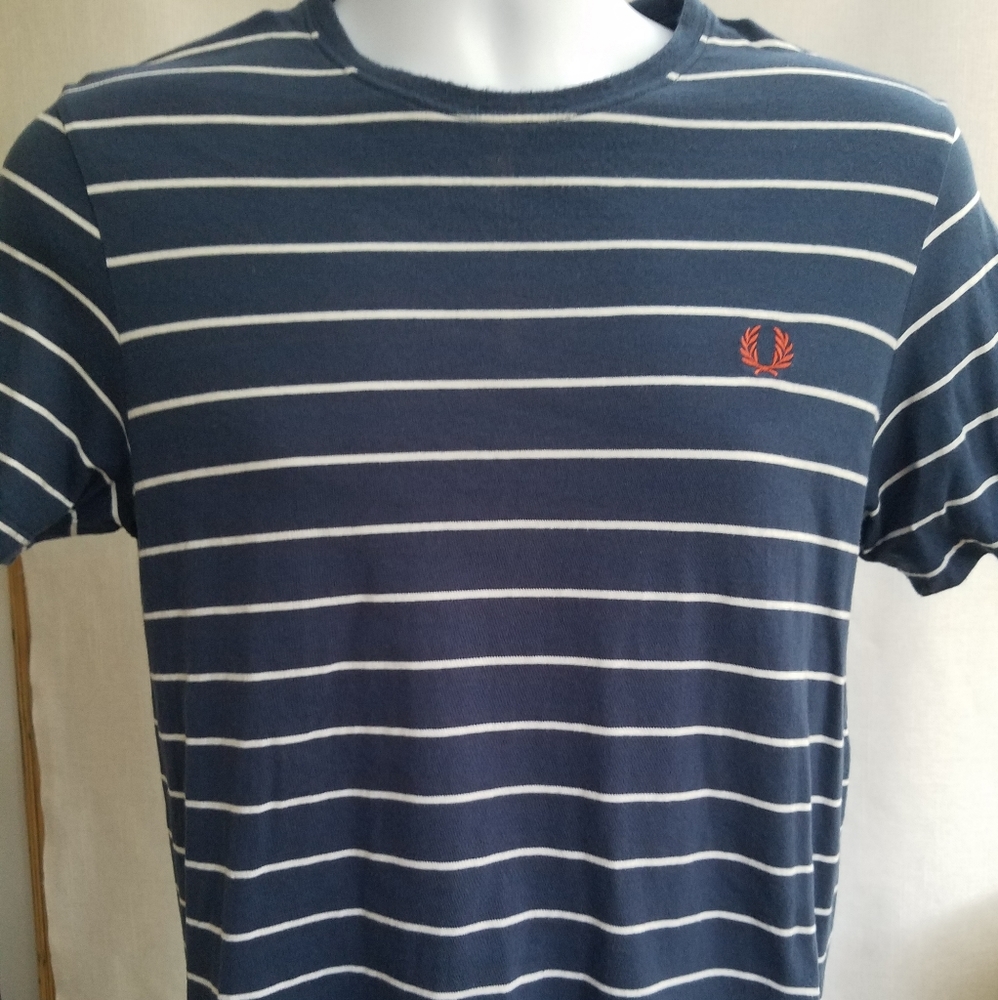 Men's "Fred Perry" Stripe T-Shirt